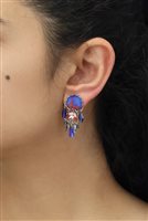 Earrings Ayala Bar Woman Ocean Edge in Metal Alloy Cristallo R2319 - R2319